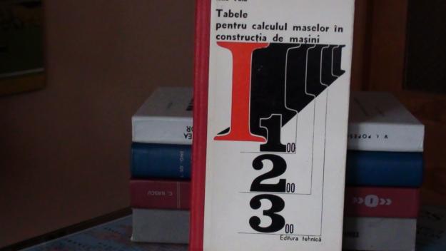 TABELE PENTRU CALCULUL MASELOR IN CONSTRUCTIA DE MASINI - Pret | Preturi TABELE PENTRU CALCULUL MASELOR IN CONSTRUCTIA DE MASINI