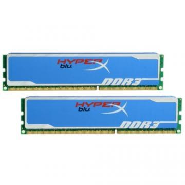 DDR III 4GB, 1600 MHz, CL9, Dual Channel Kit 2 module 2GB, Kingston HyperX Blu XMP - calitate excelenta - Pret | Preturi DDR III 4GB, 1600 MHz, CL9, Dual Channel Kit 2 module 2GB, Kingston HyperX Blu XMP - calitate excelenta