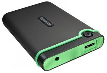 HDD extern 750GB StoreJet TS750GSJ25M3 2.5" USB 3.0 Rubber Case, Anti-Shock ( Shock-Absorbing Silicone ), black/green - Pret | Preturi HDD extern 750GB StoreJet TS750GSJ25M3 2.5" USB 3.0 Rubber Case, Anti-Shock ( Shock-Absorbing Silicone ), black/green