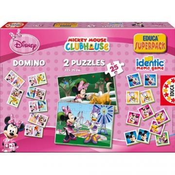 Educa - Superpack 4 in 1 Minnie - Pret | Preturi Educa - Superpack 4 in 1 Minnie