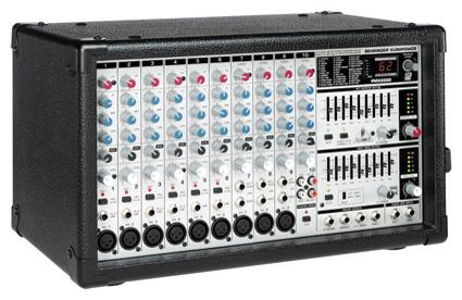 Vand mixer amplificat Behringer PMX 2000 - Pret | Preturi Vand mixer amplificat Behringer PMX 2000