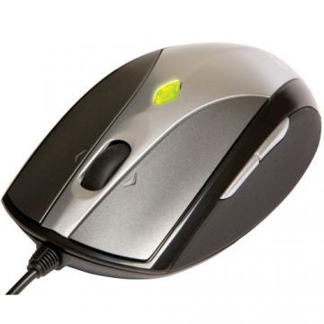 Mouse Verbatim VB-49031, Laser, USB, Silver/Black - Pret | Preturi Mouse Verbatim VB-49031, Laser, USB, Silver/Black