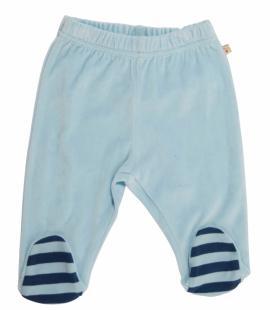 Pantaloni velurati cu picior Valul albastru - Pret | Preturi Pantaloni velurati cu picior Valul albastru