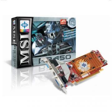 Placa video MSI Radeon HD3450 512MB DDR2 - Pret | Preturi Placa video MSI Radeon HD3450 512MB DDR2