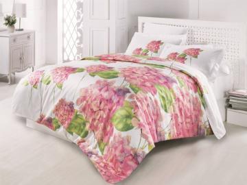 Lenjerie de pat din satin Gokay Innovations Hidra alb 2 persoane - Pret | Preturi Lenjerie de pat din satin Gokay Innovations Hidra alb 2 persoane