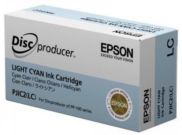 Cartus light cyan pentru Discproducer PP-100, PJIC2, C13S020448, Epson - Pret | Preturi Cartus light cyan pentru Discproducer PP-100, PJIC2, C13S020448, Epson