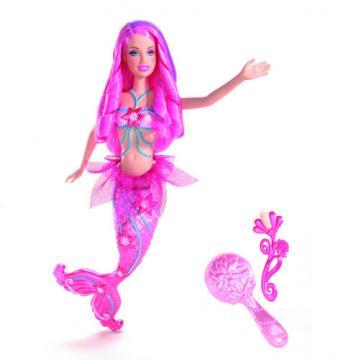 Barbie Sirena Roz - Pret | Preturi Barbie Sirena Roz