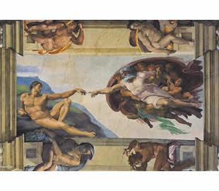 Puzzle Clementoni 1000 Michelangelo : Crearea omului - Pret | Preturi Puzzle Clementoni 1000 Michelangelo : Crearea omului