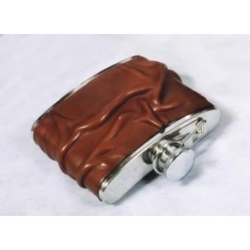 Sticla din piele - Leather steel Flask 0,4 5096 - Pret | Preturi Sticla din piele - Leather steel Flask 0,4 5096