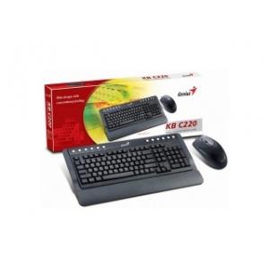 Kit Tastatura&amp;Mouse Genius KB C220E Black - Pret | Preturi Kit Tastatura&amp;Mouse Genius KB C220E Black