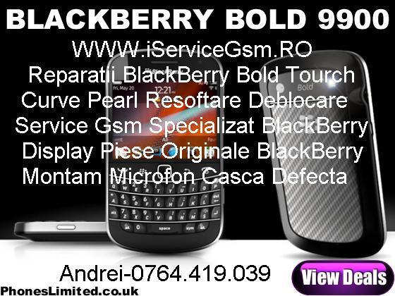 Reparatii BlackBerry Bold 9900/9930 Schimb Display BlackBerry Bold iServiceGsm - Pret | Preturi Reparatii BlackBerry Bold 9900/9930 Schimb Display BlackBerry Bold iServiceGsm
