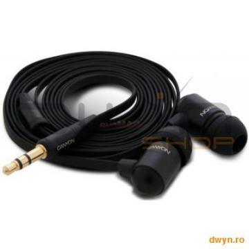 Headphones CANYON CNL-MBEP01 (20Hz-20kHz, Cable, 1.5m) Black, Ret. - Pret | Preturi Headphones CANYON CNL-MBEP01 (20Hz-20kHz, Cable, 1.5m) Black, Ret.