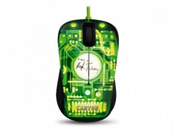 Input Devices - Mouse CANYON CNL-MSO07 X-ray (Cable, Optical 1000dpi,3 btn,USB), Black/Green - Pret | Preturi Input Devices - Mouse CANYON CNL-MSO07 X-ray (Cable, Optical 1000dpi,3 btn,USB), Black/Green