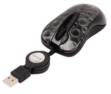 Mouse A4Tech Glaser X6-60D, USB, negru - Pret | Preturi Mouse A4Tech Glaser X6-60D, USB, negru