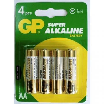 Baterii alkaline R6, AA, 1,5V ,4buc/set - GP - Pret | Preturi Baterii alkaline R6, AA, 1,5V ,4buc/set - GP