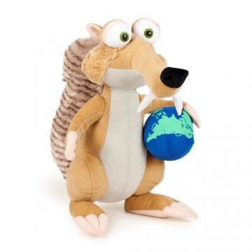 Quiron - Mascota Ice Age 4 - Scrat 25 cm cu glob - Pret | Preturi Quiron - Mascota Ice Age 4 - Scrat 25 cm cu glob