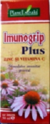 Imunogrip Plus Zinc si Vitamina C - 50ml - Pret | Preturi Imunogrip Plus Zinc si Vitamina C - 50ml