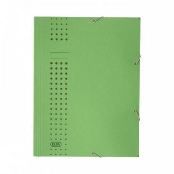 Dosar carton plic cu elastic ELBA - verde - Pret | Preturi Dosar carton plic cu elastic ELBA - verde