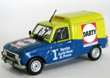 Macheta auto Renault 4 F6 Darty 1986 - Pret | Preturi Macheta auto Renault 4 F6 Darty 1986