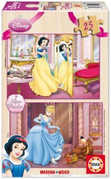 PUZZLE EDUCA 2X25 SNOWWHITE AND CINDIRELLA - Pret | Preturi PUZZLE EDUCA 2X25 SNOWWHITE AND CINDIRELLA