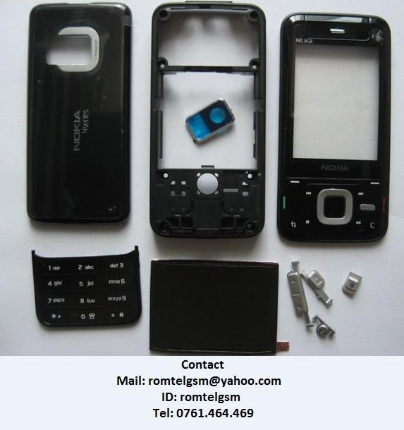 Carcasa Nokia N81 8 GIGA Black ( NEAGRA ) ORIGINALA COMPLETA SIGILATA - Pret | Preturi Carcasa Nokia N81 8 GIGA Black ( NEAGRA ) ORIGINALA COMPLETA SIGILATA