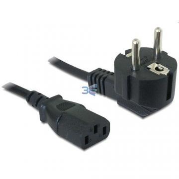 Manhattan Power Cable Pc to Schuko, 1.8m, Negru - Pret | Preturi Manhattan Power Cable Pc to Schuko, 1.8m, Negru