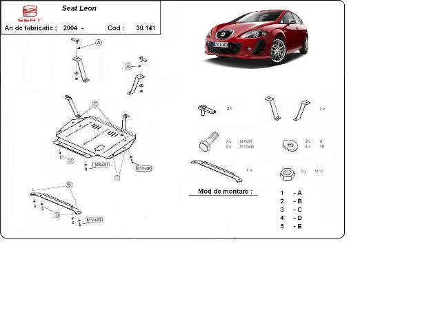 Scut motor Seat Leon - Pret | Preturi Scut motor Seat Leon