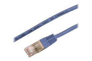 MCAB PATCH CABLE UTP CAT5E 0.5m blue - Pret | Preturi MCAB PATCH CABLE UTP CAT5E 0.5m blue