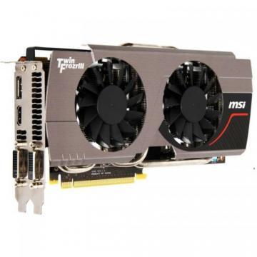 Placa video MSI NVIDIA N680GTX Twin Frozr 2GD5/OC are procesor video N680GTX, tip memorie GDDR5 cu capacitatea de 2048MB, latime banda memorie 256bit, conectori 2DVI, DisplayPort, HDMI, suport DirectX 11, OC, Twin Frozr III. - Pret | Preturi Placa video MSI NVIDIA N680GTX Twin Frozr 2GD5/OC are procesor video N680GTX, tip memorie GDDR5 cu capacitatea de 2048MB, latime banda memorie 256bit, conectori 2DVI, DisplayPort, HDMI, suport DirectX 11, OC, Twin Frozr III.