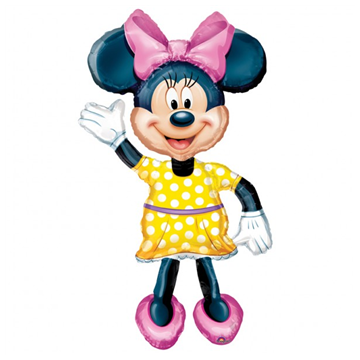 Balon folie Minnie Mouse Airwalker - Pret | Preturi Balon folie Minnie Mouse Airwalker
