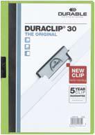 Dosar Durable Duraclip Original, 30 coli, verde - Pret | Preturi Dosar Durable Duraclip Original, 30 coli, verde