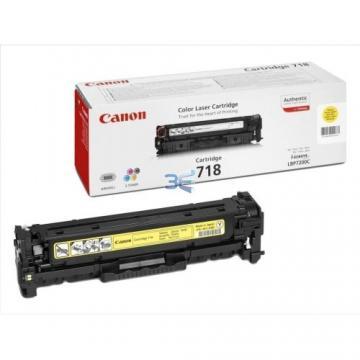 Canon LBP CRG 718 Y, Cartus Toner + Transport Gratuit - Pret | Preturi Canon LBP CRG 718 Y, Cartus Toner + Transport Gratuit