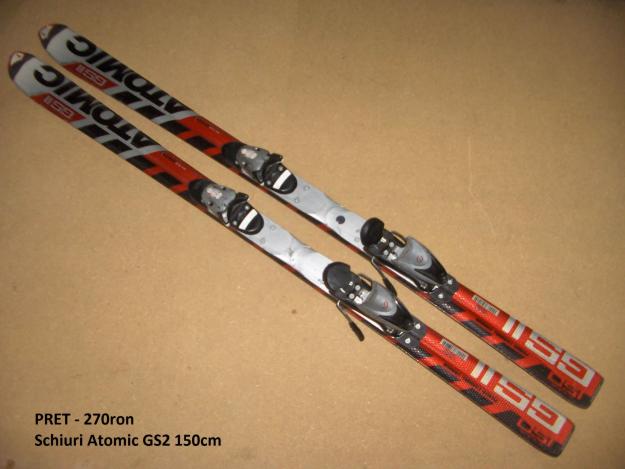 Schiuri Super Carve Atomic GS2 150cm - Pret | Preturi Schiuri Super Carve Atomic GS2 150cm