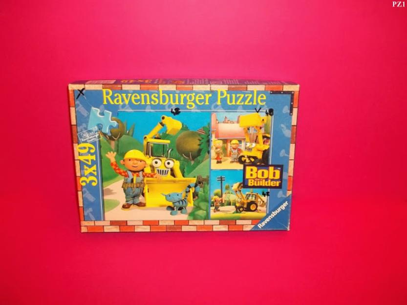 jucarii puzzle cu bob the builder 3in 1 cu 49 de piese de la ravensburger incomplect 2 din - Pret | Preturi jucarii puzzle cu bob the builder 3in 1 cu 49 de piese de la ravensburger incomplect 2 din