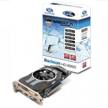 Placa video Sapphire Radeon HD4890 Vapor-X 1GB DDR5 256-bi - Pret | Preturi Placa video Sapphire Radeon HD4890 Vapor-X 1GB DDR5 256-bi