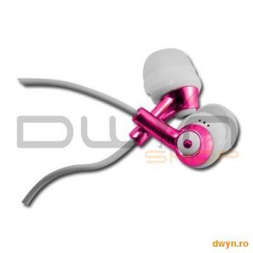 Headphones CANYON CNR-EP07N (20Hz-20kHz, Cable, 1m) Pink, Ret. - Pret | Preturi Headphones CANYON CNR-EP07N (20Hz-20kHz, Cable, 1m) Pink, Ret.