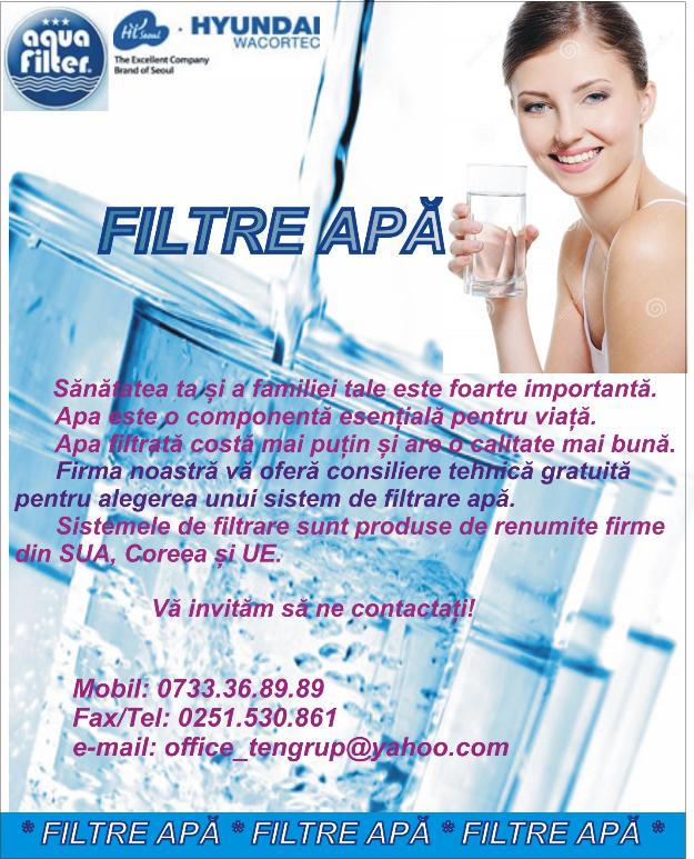 Sisteme de filtrare apa - Pret | Preturi Sisteme de filtrare apa