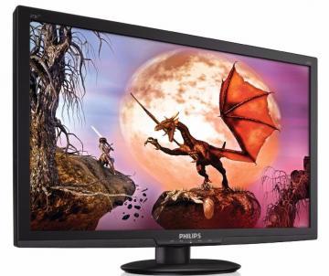 Monitor LED 27" 273E3LHSB Philips, 1920x1080, 1ms G2G, SCR 20mil:1, 300cd, D-Sub/DVI-D/HDMI/Boxe, SmartImage lite - Pret | Preturi Monitor LED 27" 273E3LHSB Philips, 1920x1080, 1ms G2G, SCR 20mil:1, 300cd, D-Sub/DVI-D/HDMI/Boxe, SmartImage lite