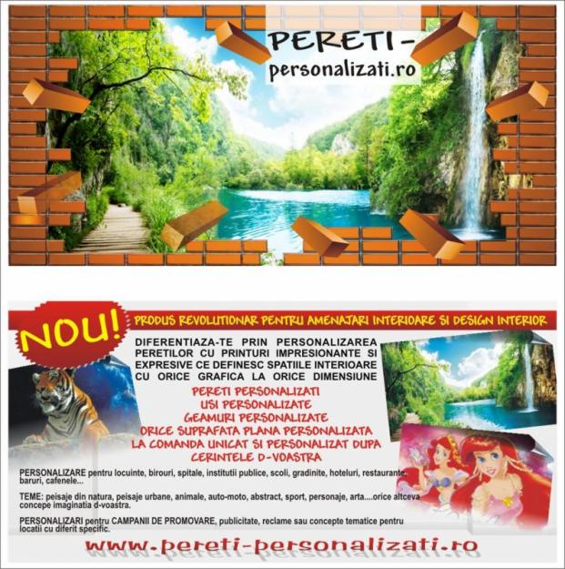 tapet personalizat unicat - Pret | Preturi tapet personalizat unicat