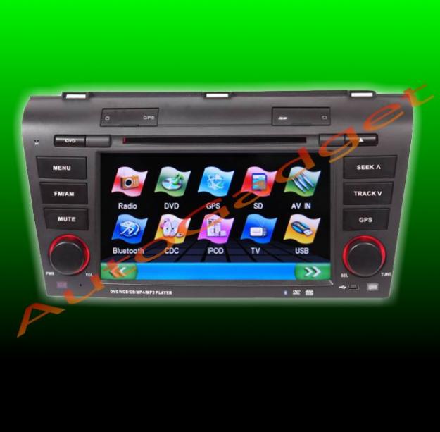 GPS Mazda 3 Navigatie DVD / TV / CarKit Bleutooth - Model 2010 - Pret | Preturi GPS Mazda 3 Navigatie DVD / TV / CarKit Bleutooth - Model 2010
