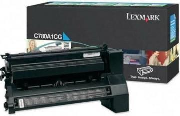 Toner Lexmark C780, C782 Cyan Return Programme Print Cartridge (6K), C780A1CG - Pret | Preturi Toner Lexmark C780, C782 Cyan Return Programme Print Cartridge (6K), C780A1CG