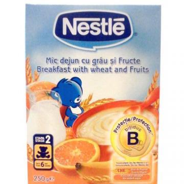 Nestle - Mic Dejun cu Grau si Fructe 250G - Pret | Preturi Nestle - Mic Dejun cu Grau si Fructe 250G