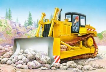 Puzzle Castorland 24 mini Buldozer - Pret | Preturi Puzzle Castorland 24 mini Buldozer