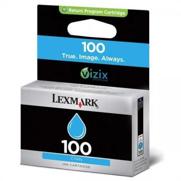 Cartus inkjet Lexmark 100 Cyan-Return Blister-Compatibil cu S305,405,505,605, PRO 205,705,805,905, 14N0900B - Pret | Preturi Cartus inkjet Lexmark 100 Cyan-Return Blister-Compatibil cu S305,405,505,605, PRO 205,705,805,905, 14N0900B