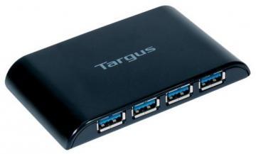 Hub 4 porturi USB 3.0, negru, Targus (ACH119EU) - Pret | Preturi Hub 4 porturi USB 3.0, negru, Targus (ACH119EU)