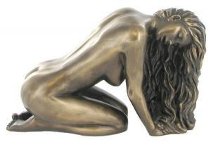 Suggestion Cold Cast Bronze Sculpture by Love Is Blue - Pret | Preturi Suggestion Cold Cast Bronze Sculpture by Love Is Blue