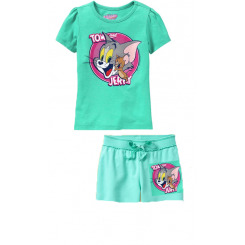 Set tricou + pantaloni Tom si Jerry - Pret | Preturi Set tricou + pantaloni Tom si Jerry
