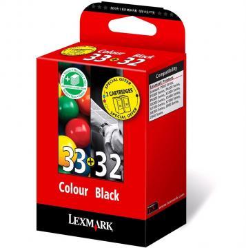 Cartus cerneala Combo Pack Lexmark 80D2951 nr.32 si nr.33 - Pret | Preturi Cartus cerneala Combo Pack Lexmark 80D2951 nr.32 si nr.33