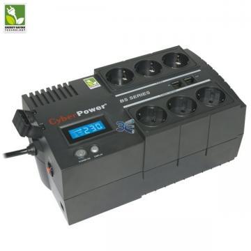 CyberPower BS650ELCD, 650VA/390W management - Pret | Preturi CyberPower BS650ELCD, 650VA/390W management