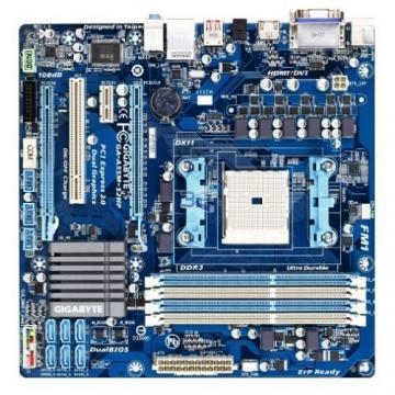 Gigabyte A55M-S2HP, DDR1866, Socket FM1, mATX - Pret | Preturi Gigabyte A55M-S2HP, DDR1866, Socket FM1, mATX